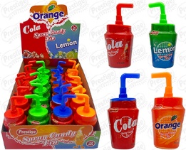 SLIM COLA TIN SPRAY CANDY 20 ML. x 24 KOMADA