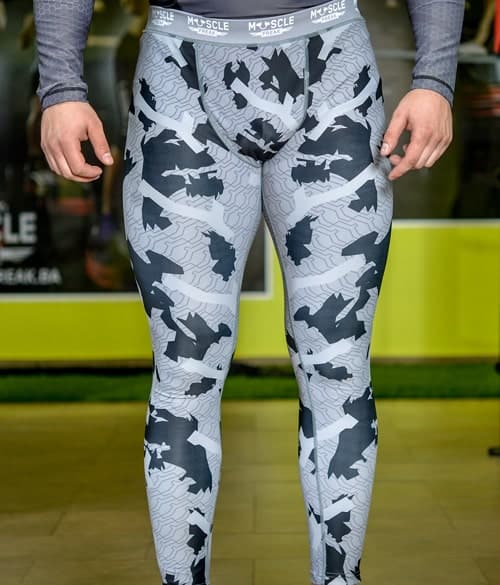 MF MEN LEGGINGS MILITARY CAMO