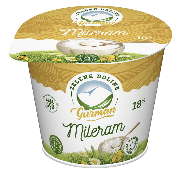 MILERAM 18%mm 250gr Zelene Doline