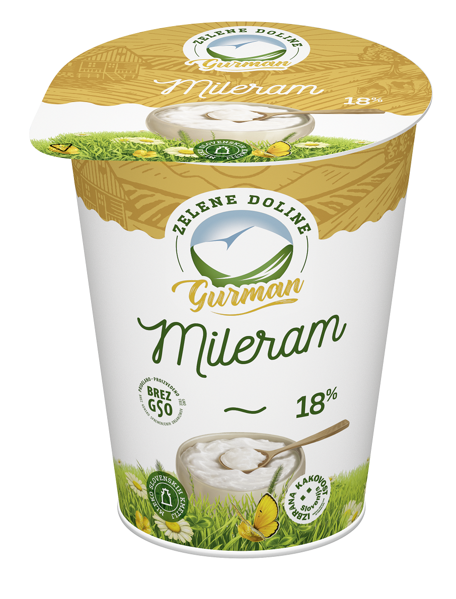 MILERAM 18%mm 400gr Zelene Doline