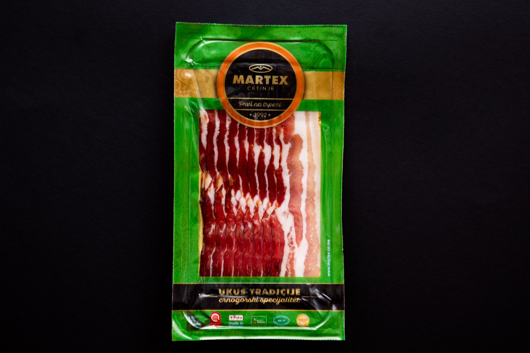 SUVA SVINJSKA PANCETA LIST 100g MARTEX