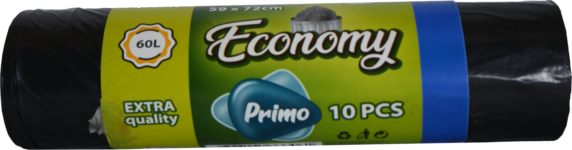 KESE ZA SMEĆE 60 L 10/1 crna  PRIMO