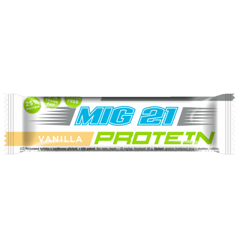 MIG 21 PROTEIN BAR VANILIJA 60g P-24
