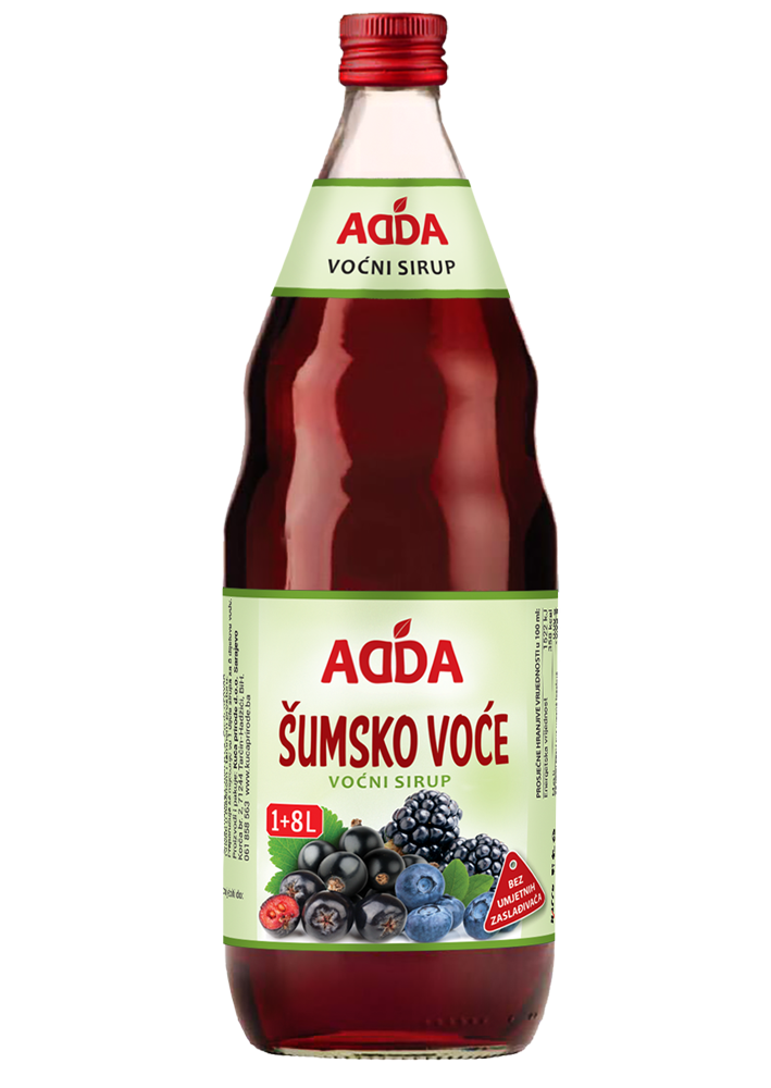 VOĆNI SIRUP ŠUMSKO VOĆE ADDA 1l