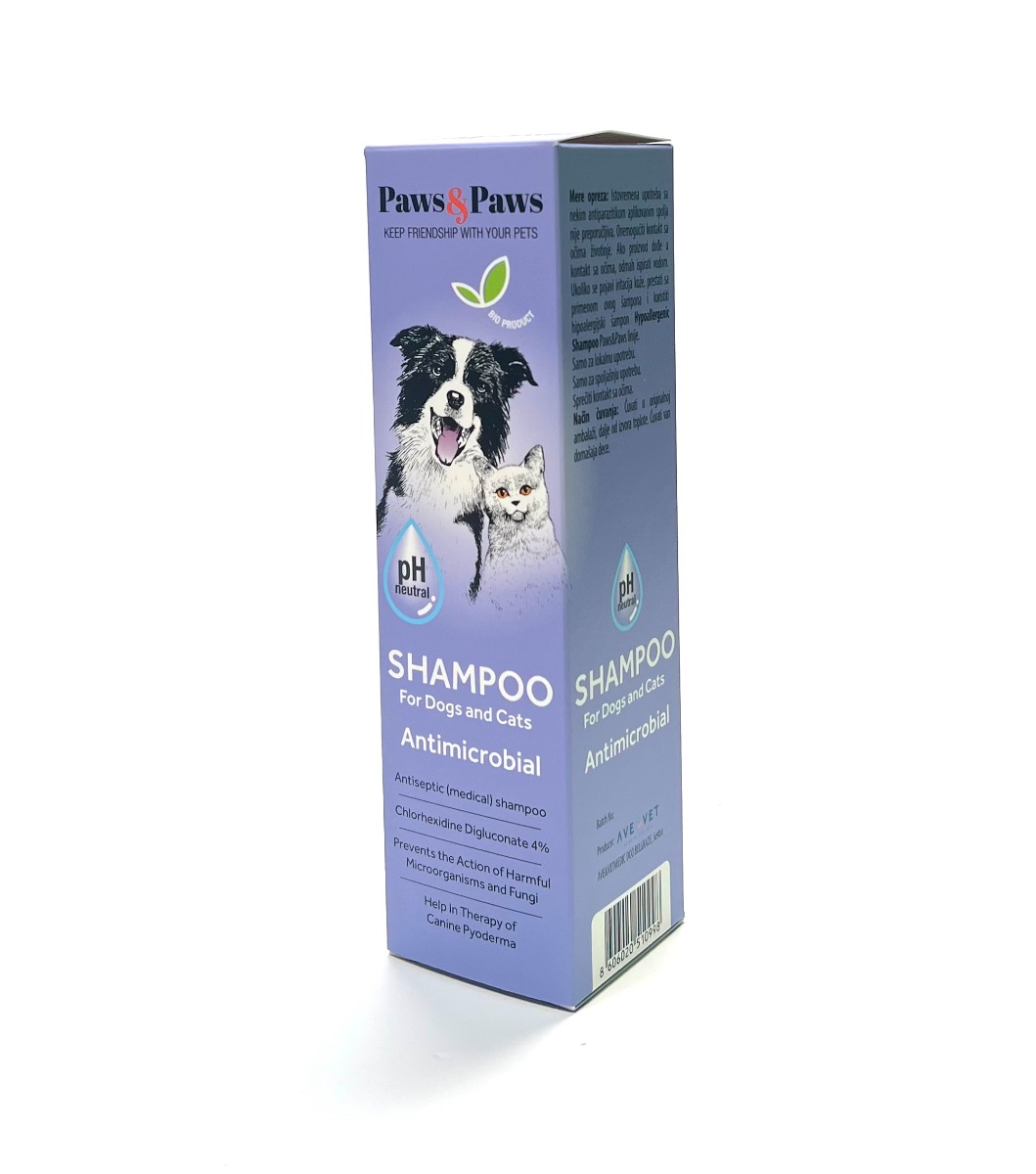 Antimicrobioal šampon za pse i mačke 250 ml