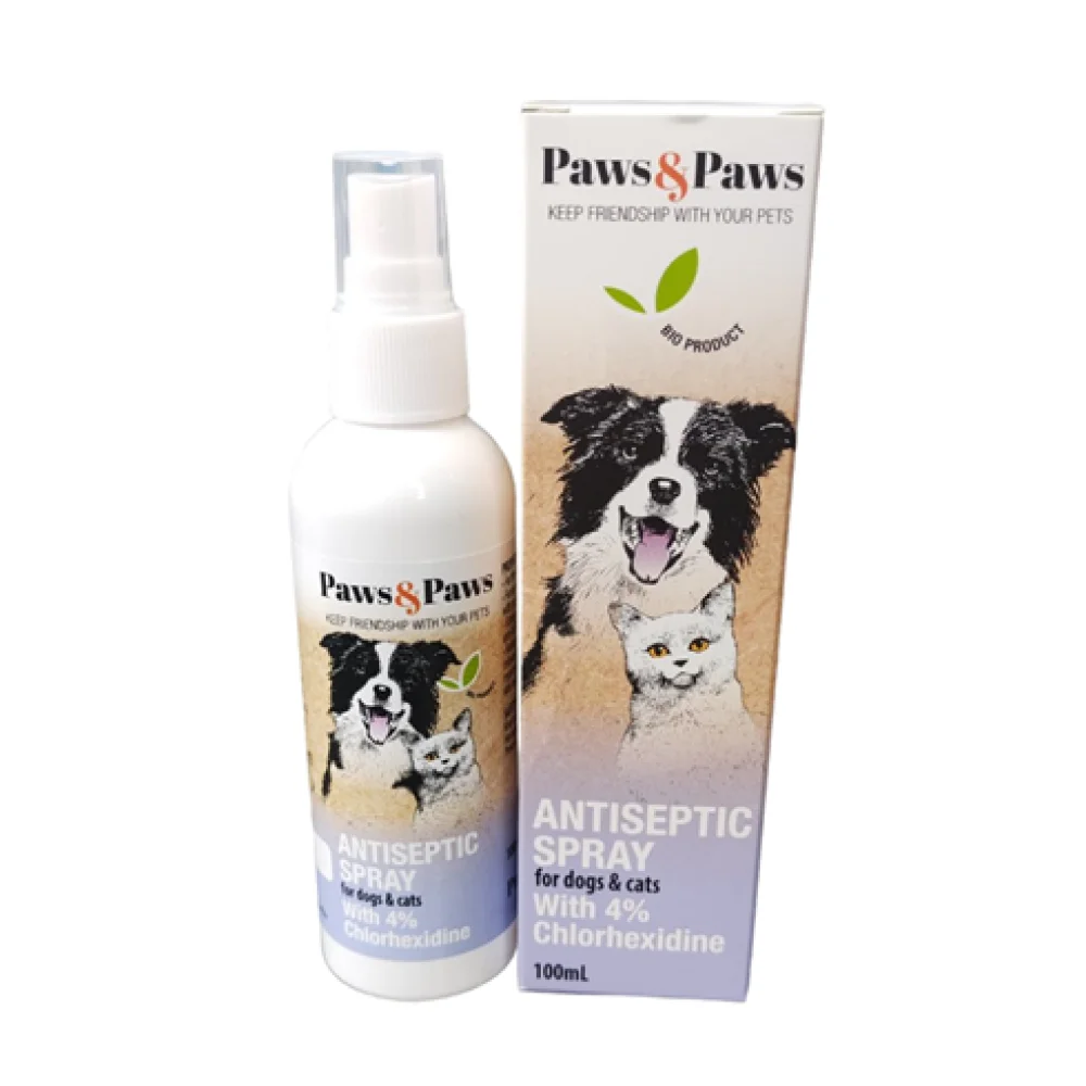 Antiseptic sprej za njegu oštećene kože kod pasa i mačaka 100 ml