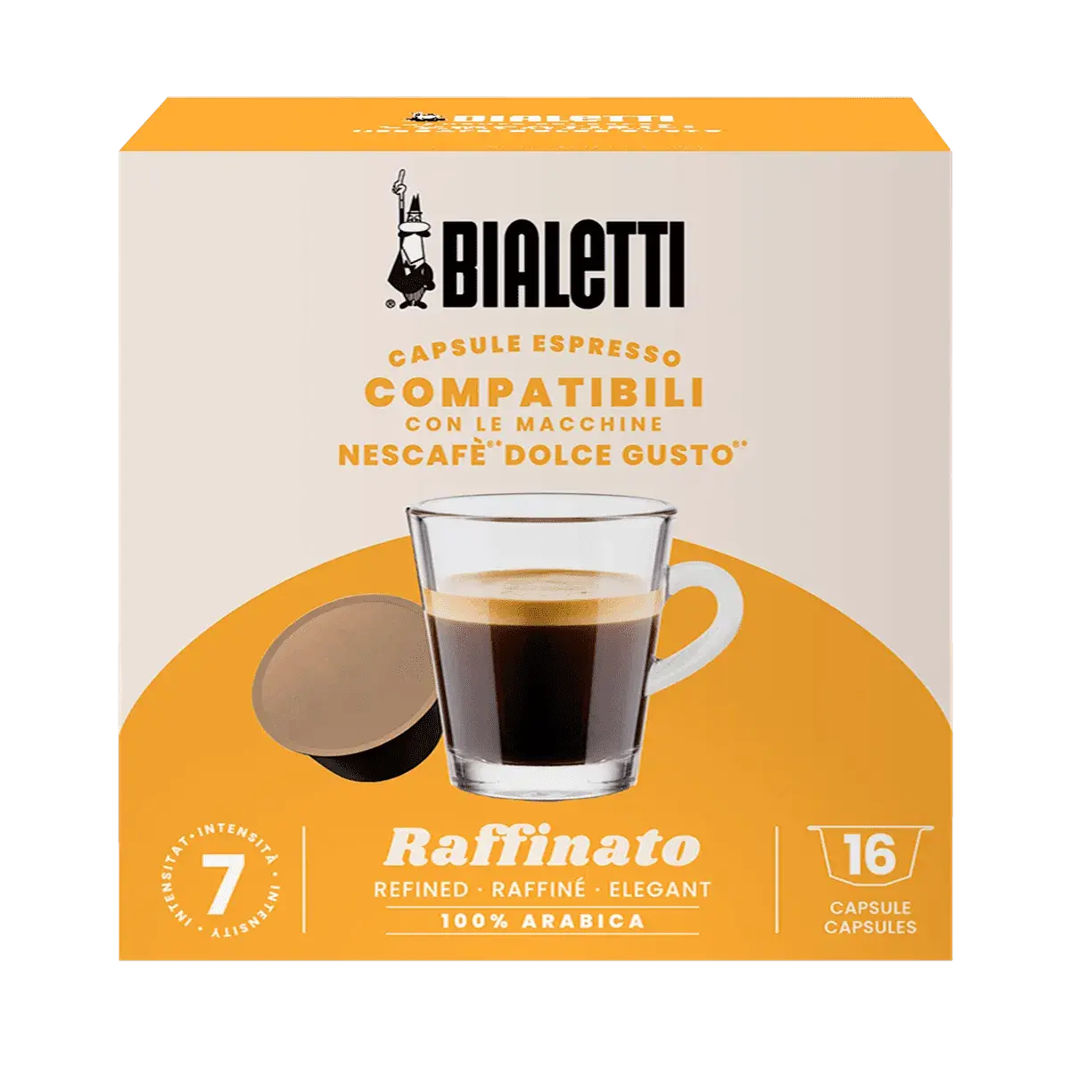 BIALETTI RAFFINATO - Dolce Gusto kompatibilne kapsule