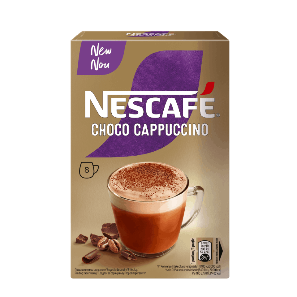 nescafe choco cappuccino
