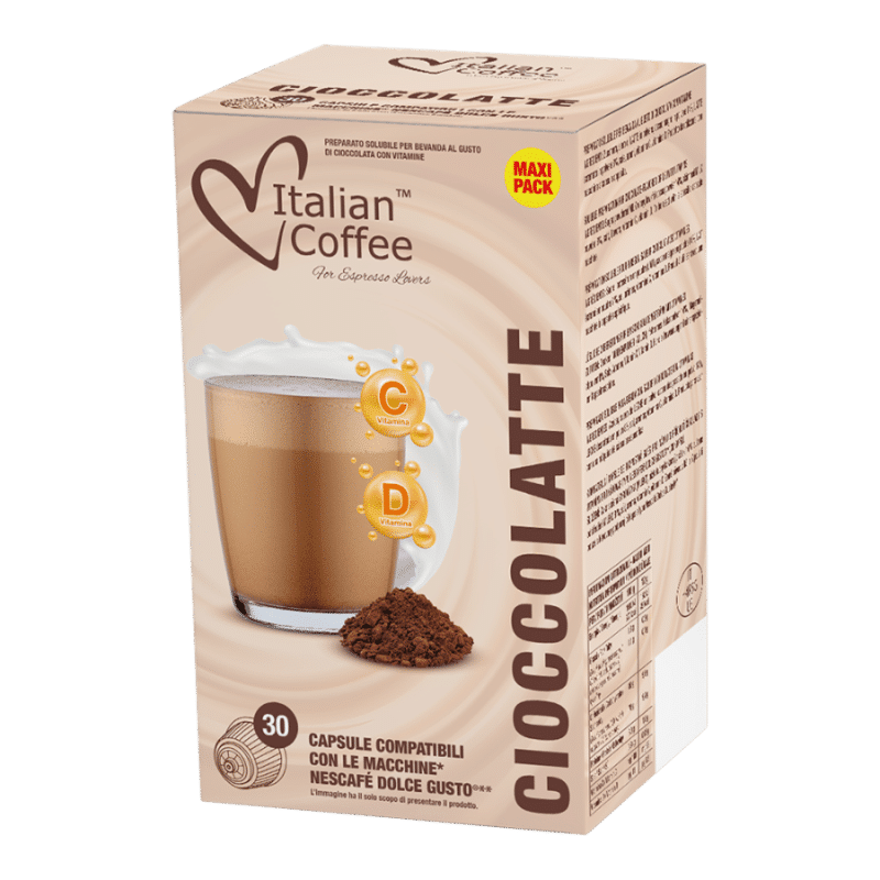 Dolce Gusto kapsule – CIOCCOLATTE C i D Vitamini – 30 kapsula