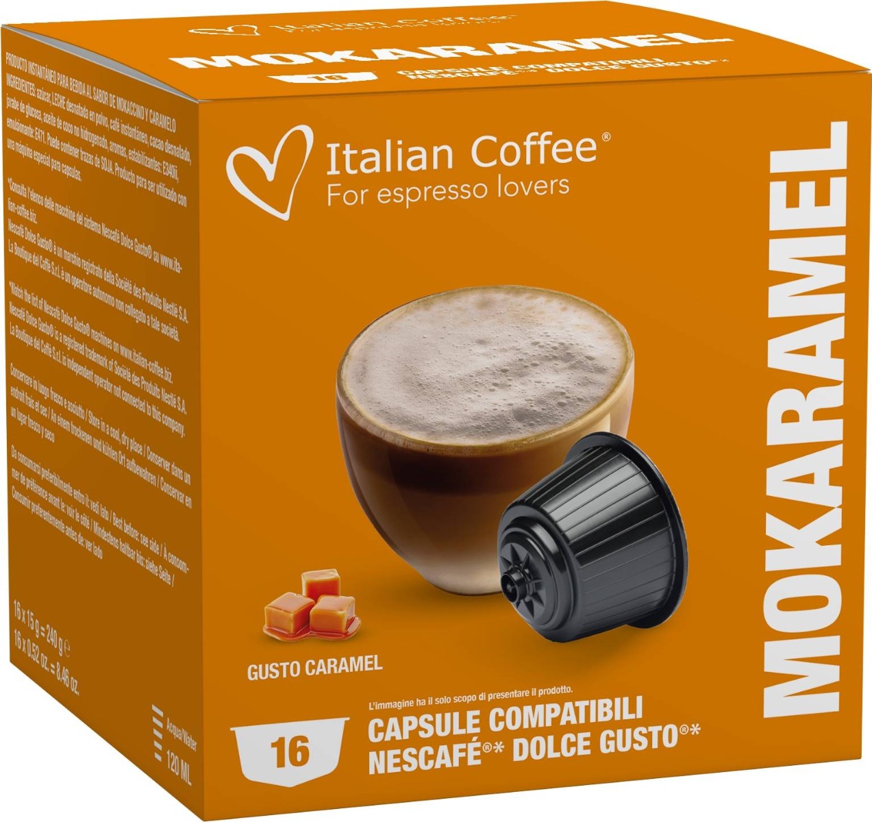 Dolce Gusto Kapsule MOKARAMEL