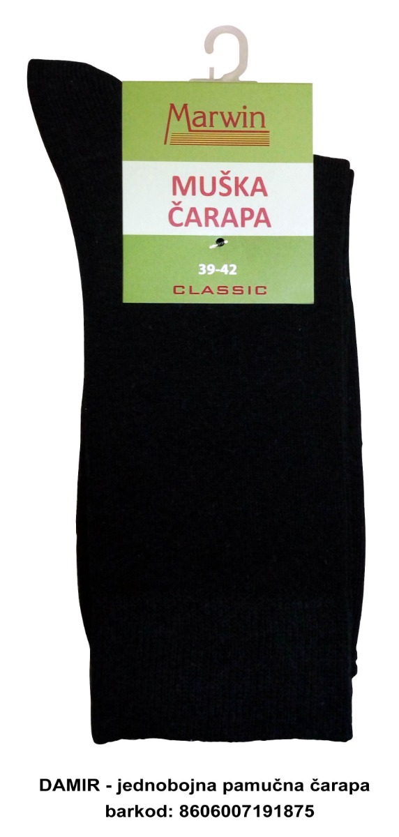 DAMIR - muška čarapa vel. 39-42