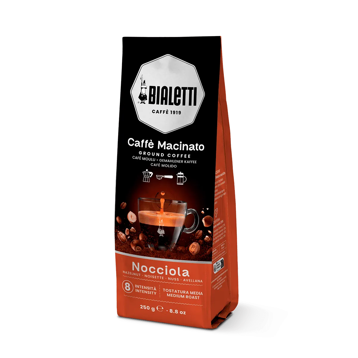 Espresso Mljevena Kafa BIALETTI LJEŠNJAK 250g