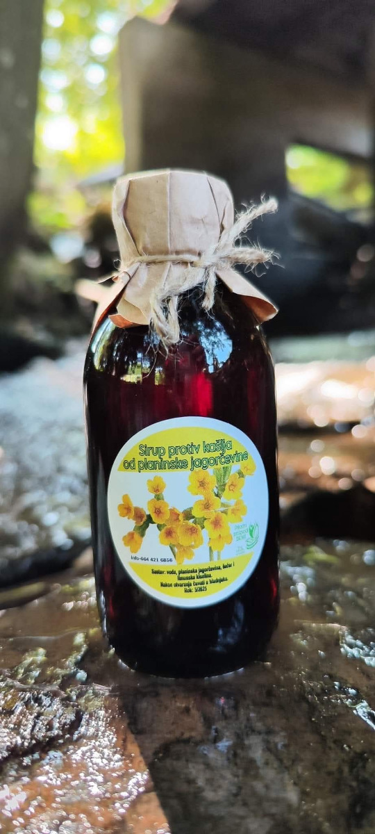 Sirup od planinske jagorčevine
