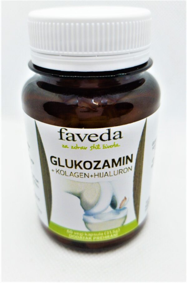 GLUKOZAMIN+KOLAGEN+HIJALURON 60 KAPSULA