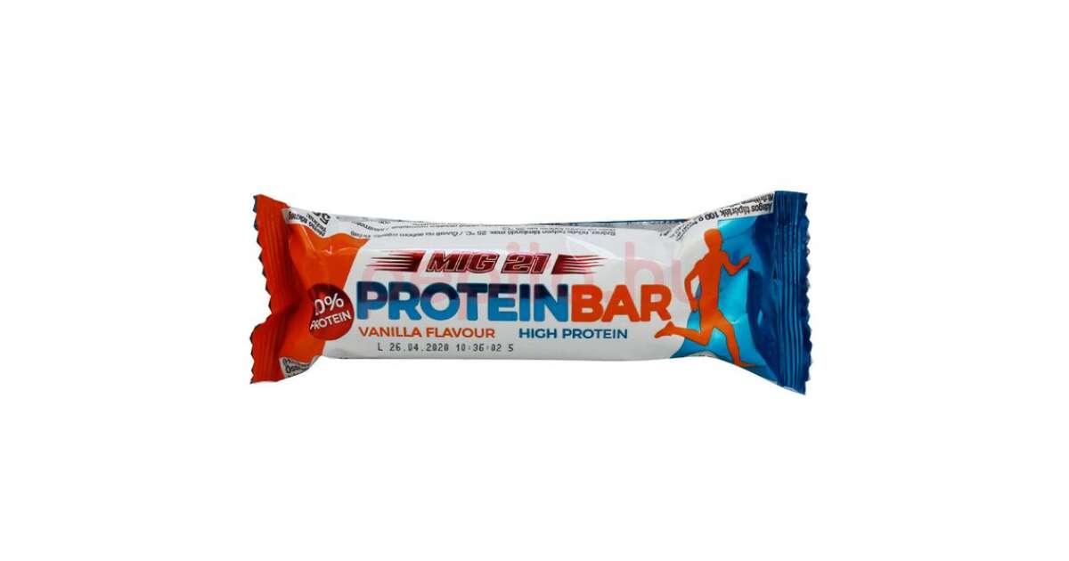 MIG 21 PROTEIN BAR 50g VANILLA-HIGH PROTEIN P-30