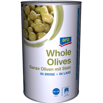 MASLINE CRNE BEZ KOS. 4250g ML3/1