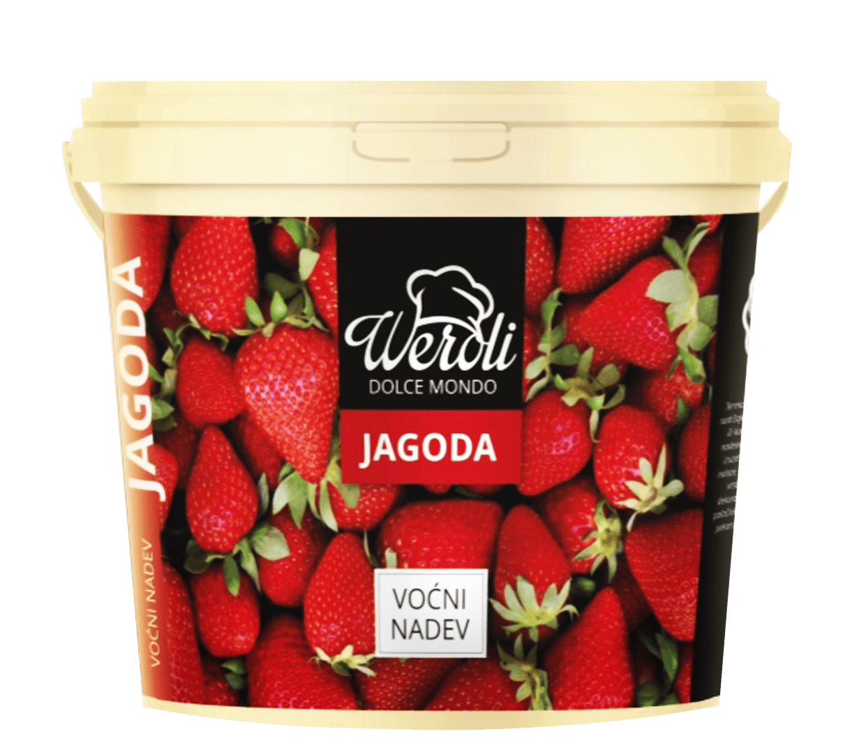 WEROLI KREM JAGODA  6KG