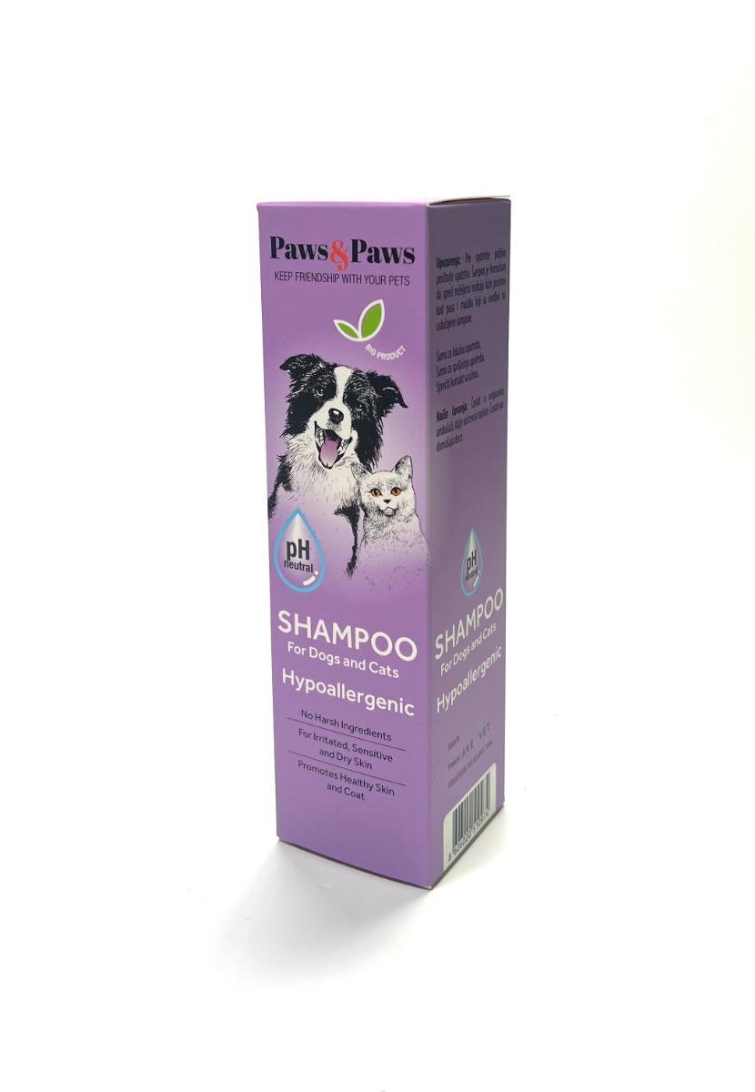 Hypoallergenic šampon za pse i mačke 250 ml