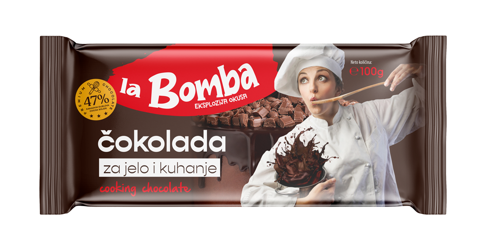 LA BOMBA COKOLADA ZA KUHANJE 100G 