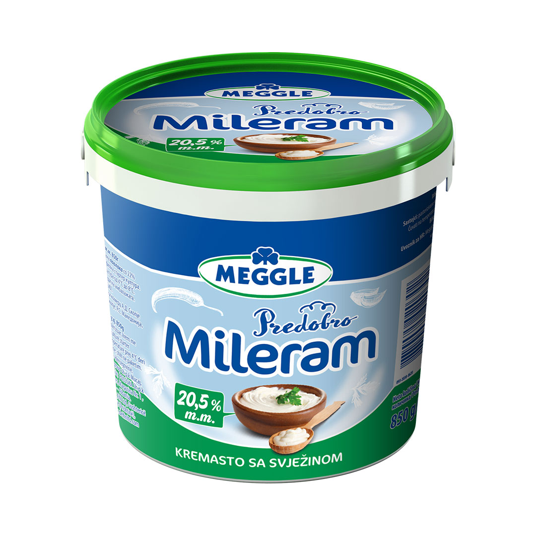 MEGGLE MILERAM 22%mm 850g  P/6