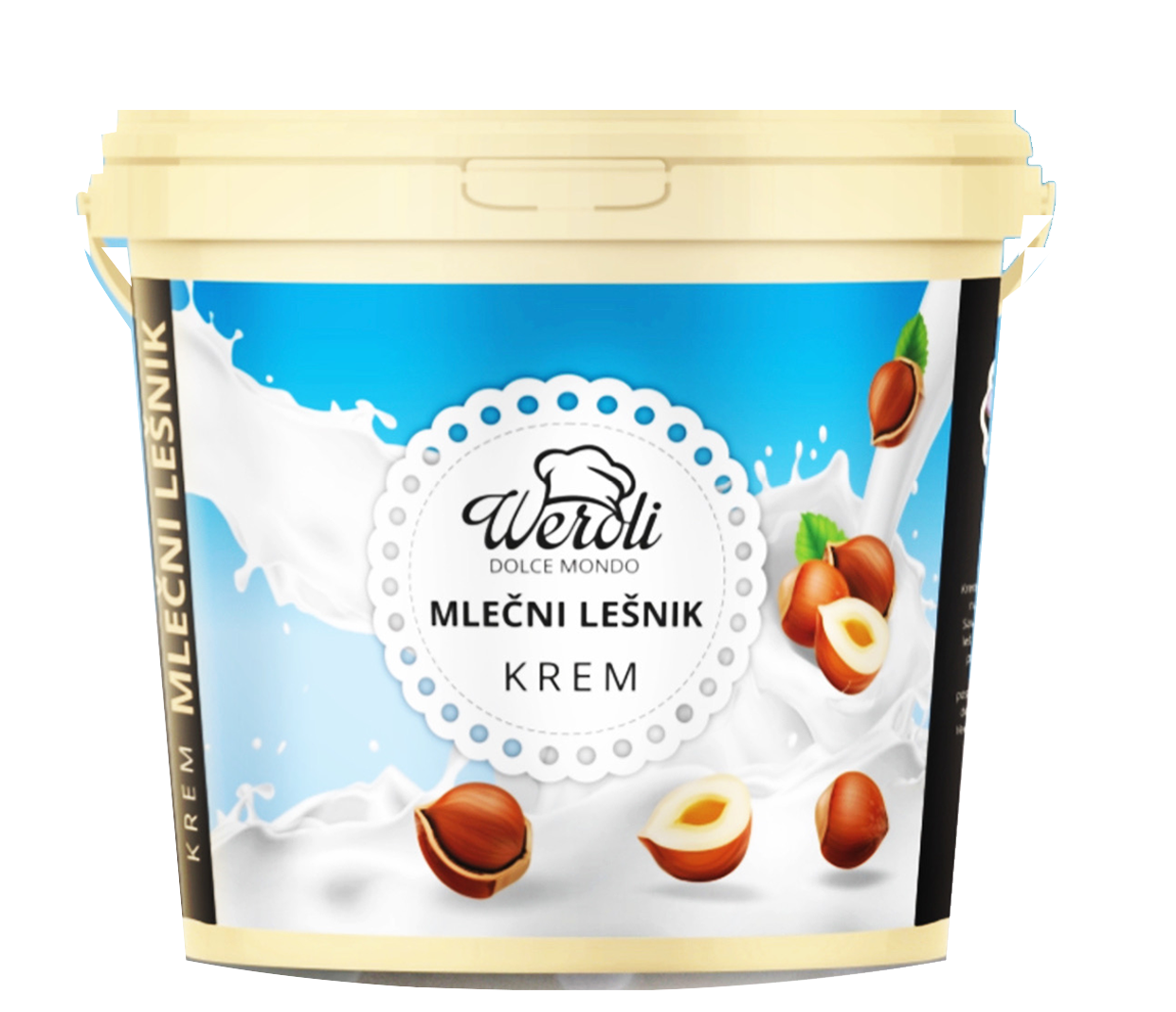 WEROLI KREM NOCCIOLA LJEŠNIK KAKAO 11% 6KG