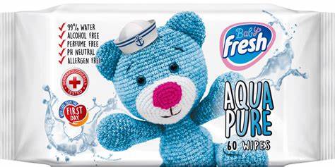 FRESH BABY VLAZNE MARA. PREMI. AQUA PURE 99% VODA 60/1 P-12