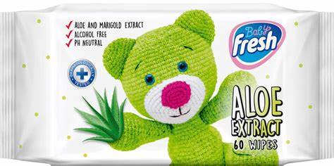 FRESH BABY VLAZNE MARAMICE PREMIUM ALOE VERA 60/1 P-12