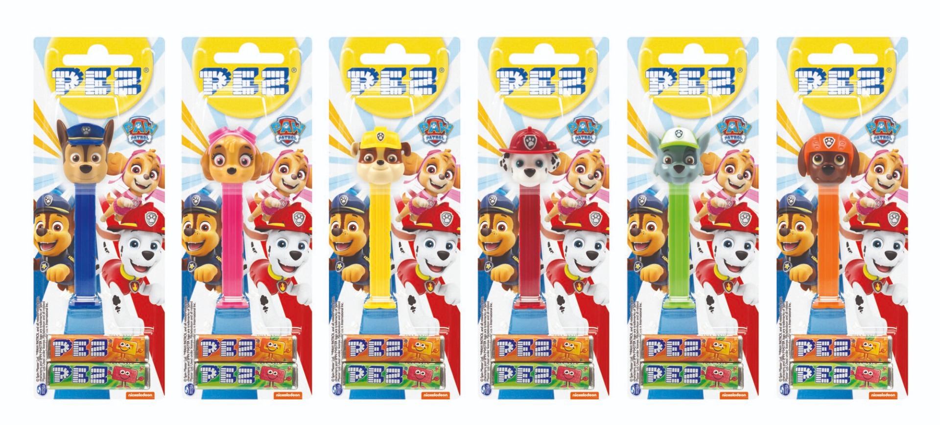 PEZ BLISTER 1+2 17gr PAW PATROL P-12