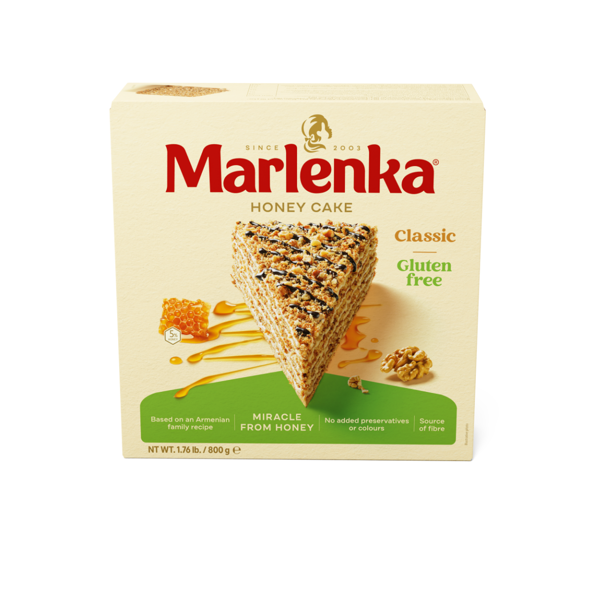 Marlenka torta od meda gluten free 800 gr 