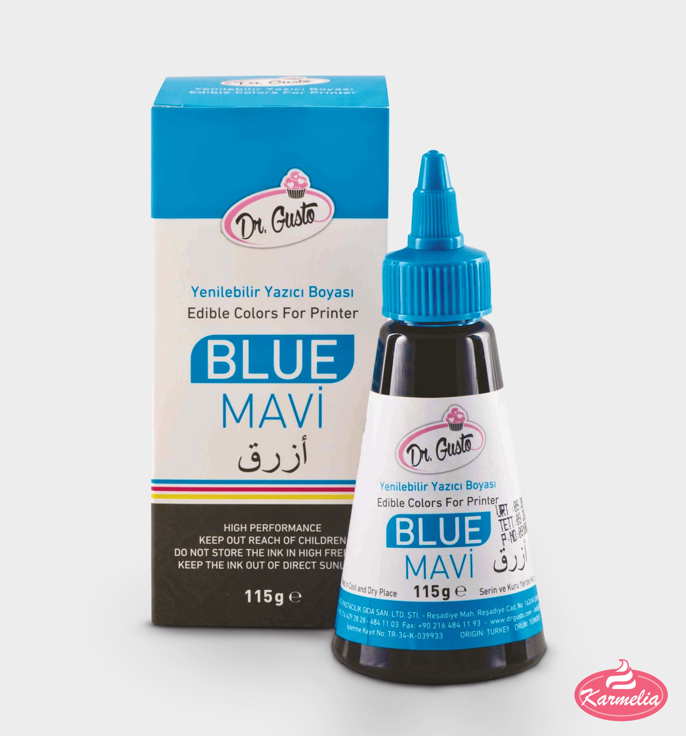 Dr. Gusto Boja Za Printere 115ml - Plava