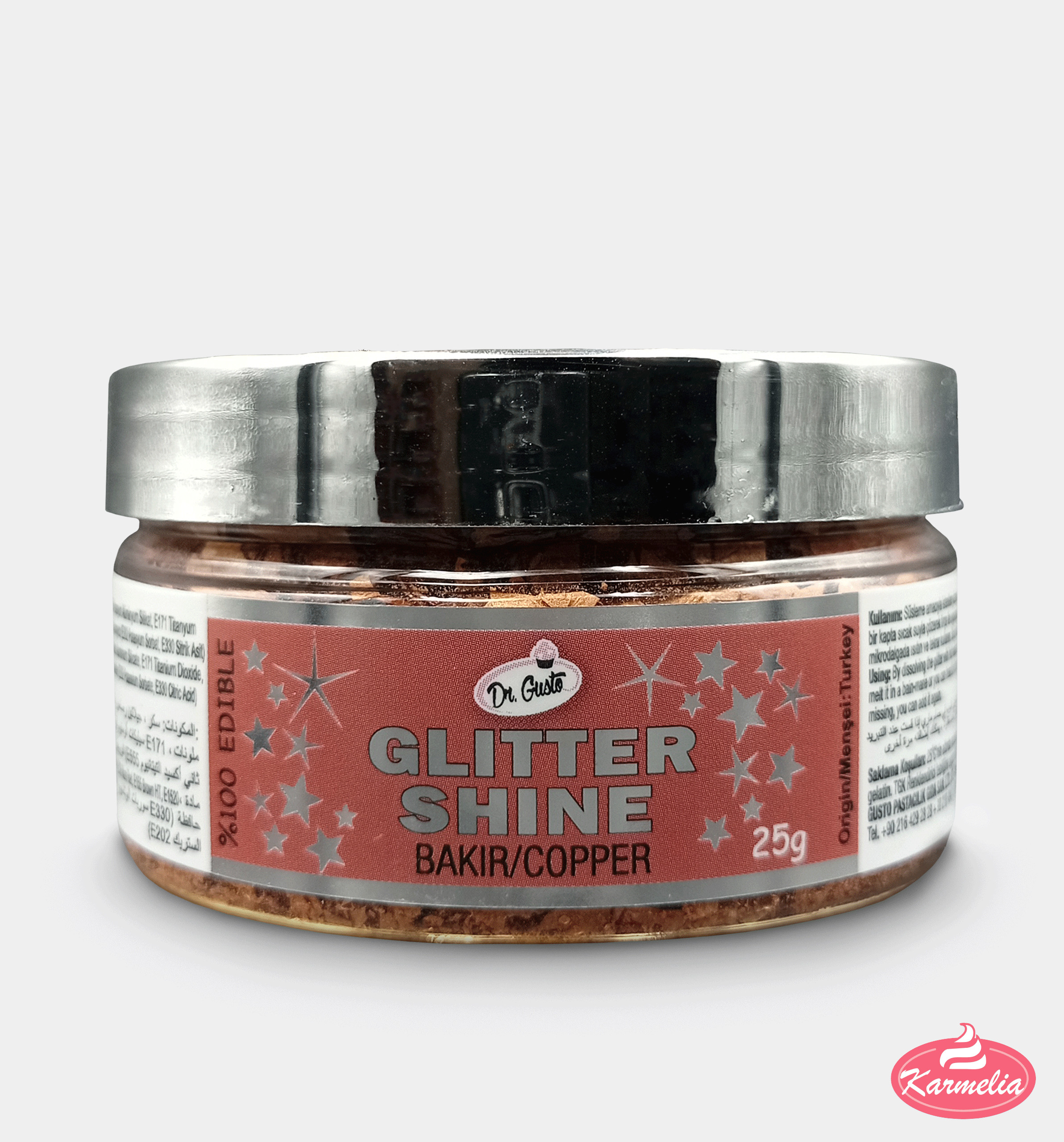 Dr. Gusto Jestivi Gliter 25g - Bakarni
