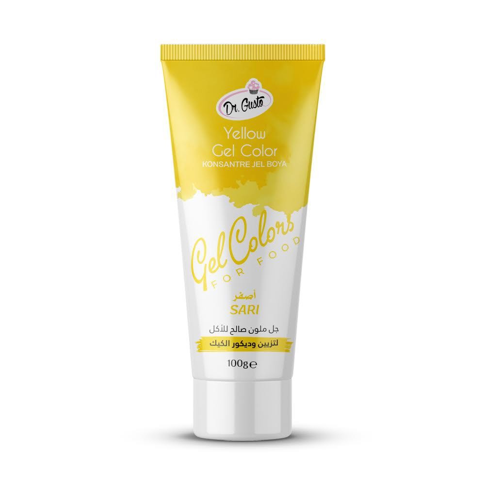 Dr. Gusto Jestiva Gel Boja 100g - Žuta