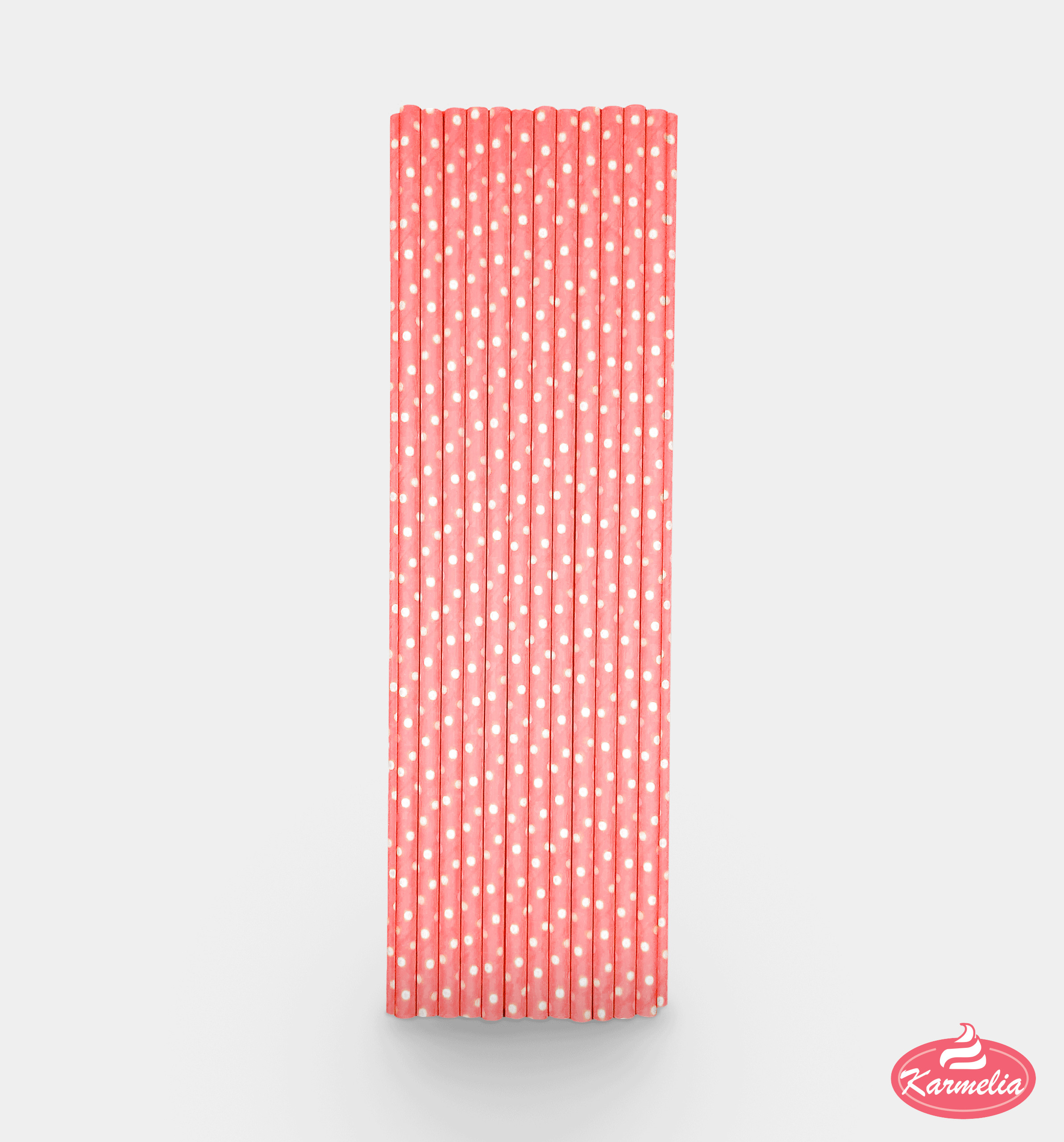 Papirne Slamčice - Roze Sa Tufnama 26cm