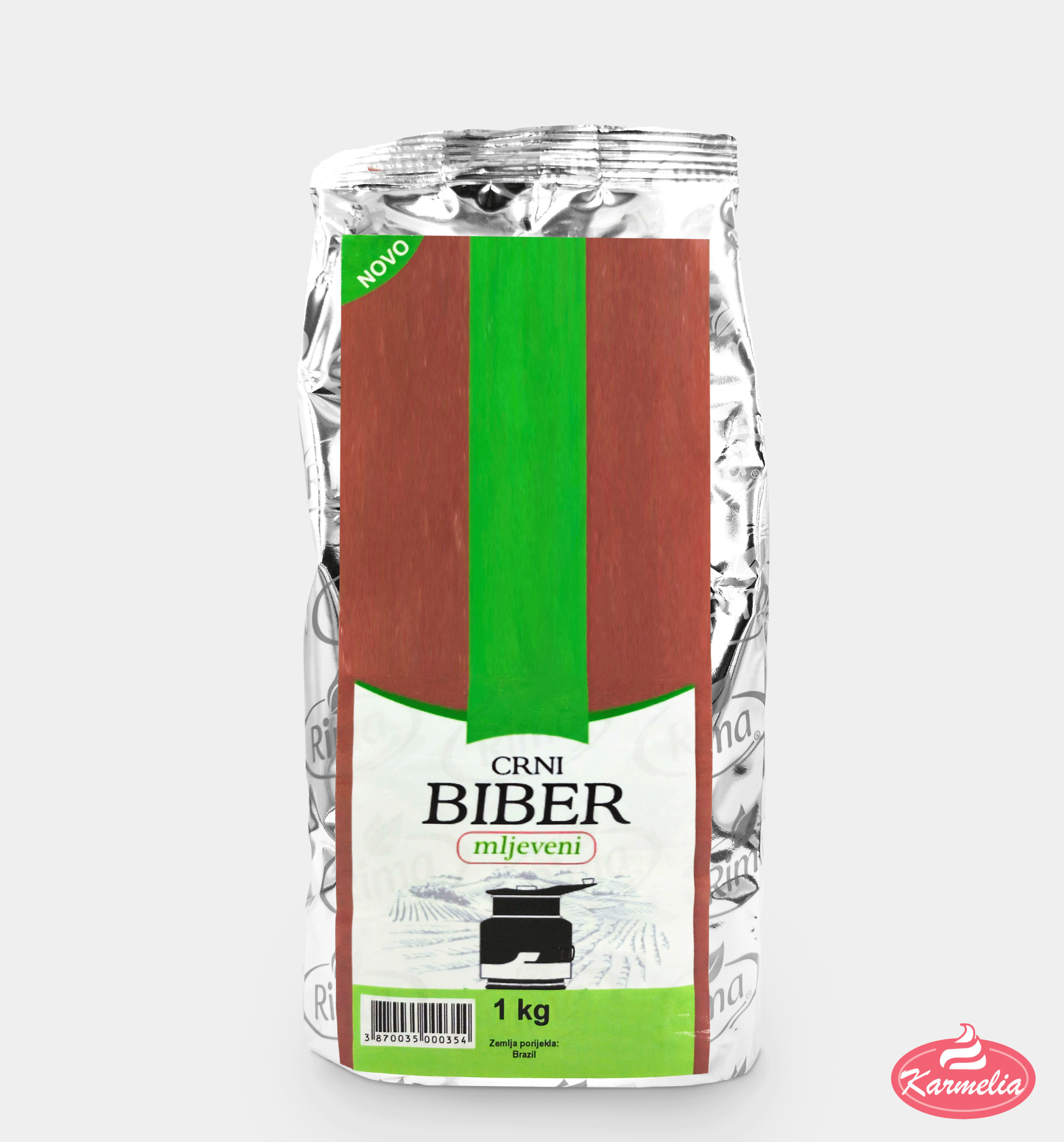 Biber Mljeveni 1kg