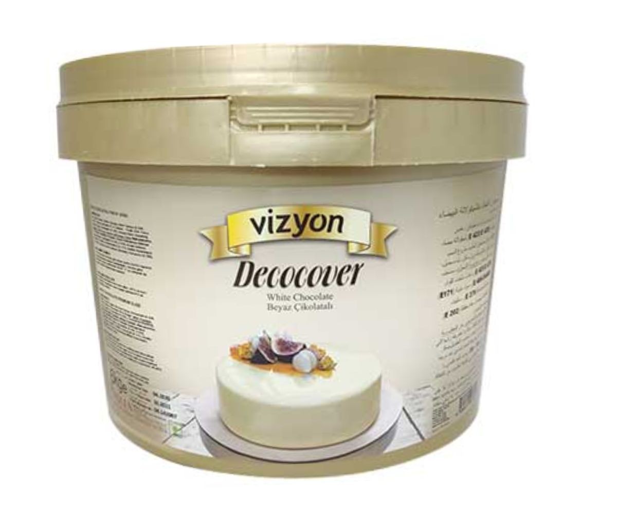 Decocover Bijela Čokolada Premium Glazura 6kg