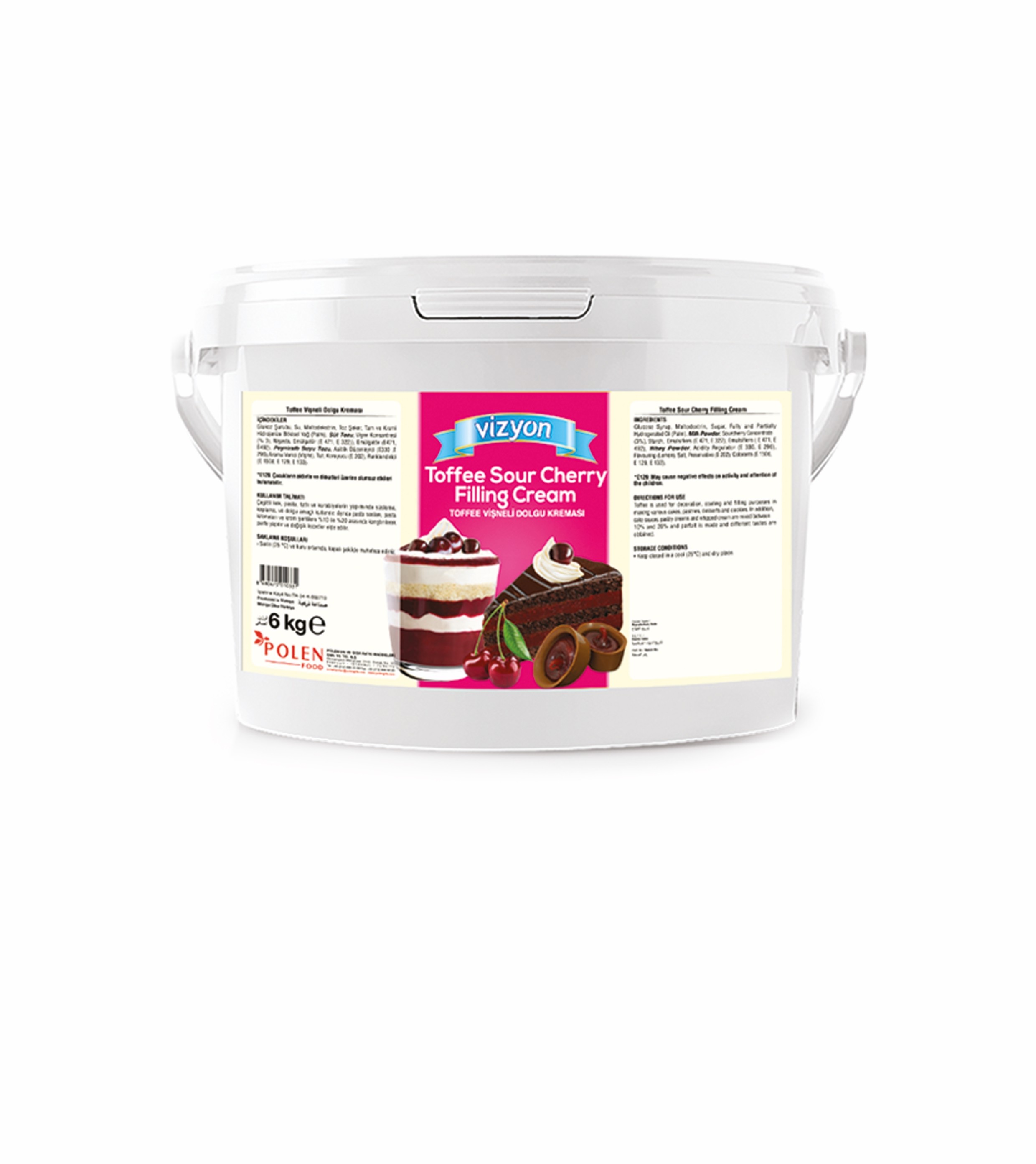 Toffe Krema Za Punjenje Višnja 6 kg