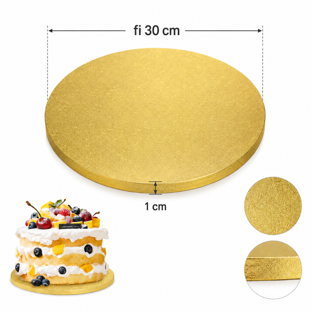 Lux podmetač zlatni fi 30cm