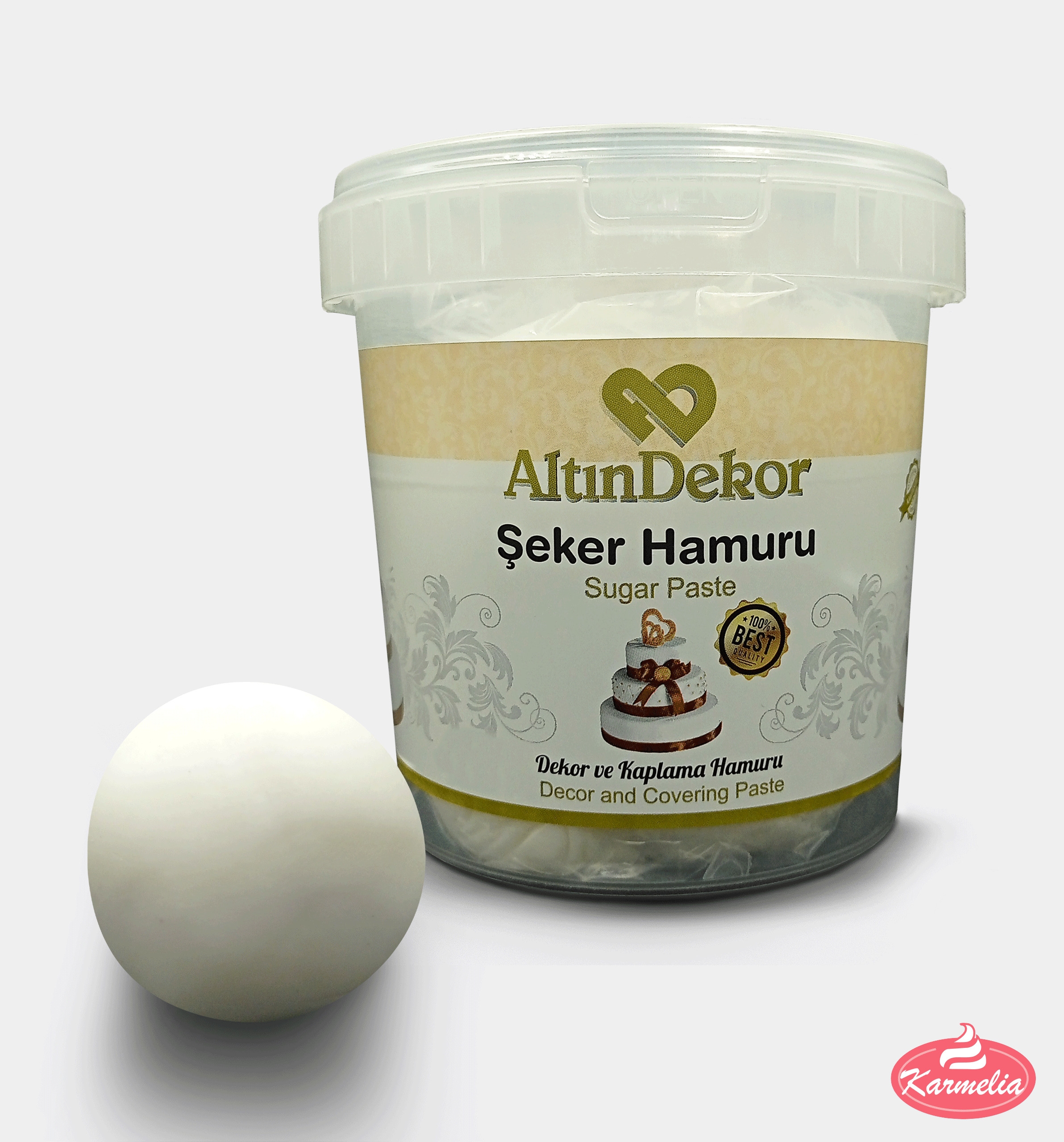AltinDekor Fondan 1kg - Bijeli