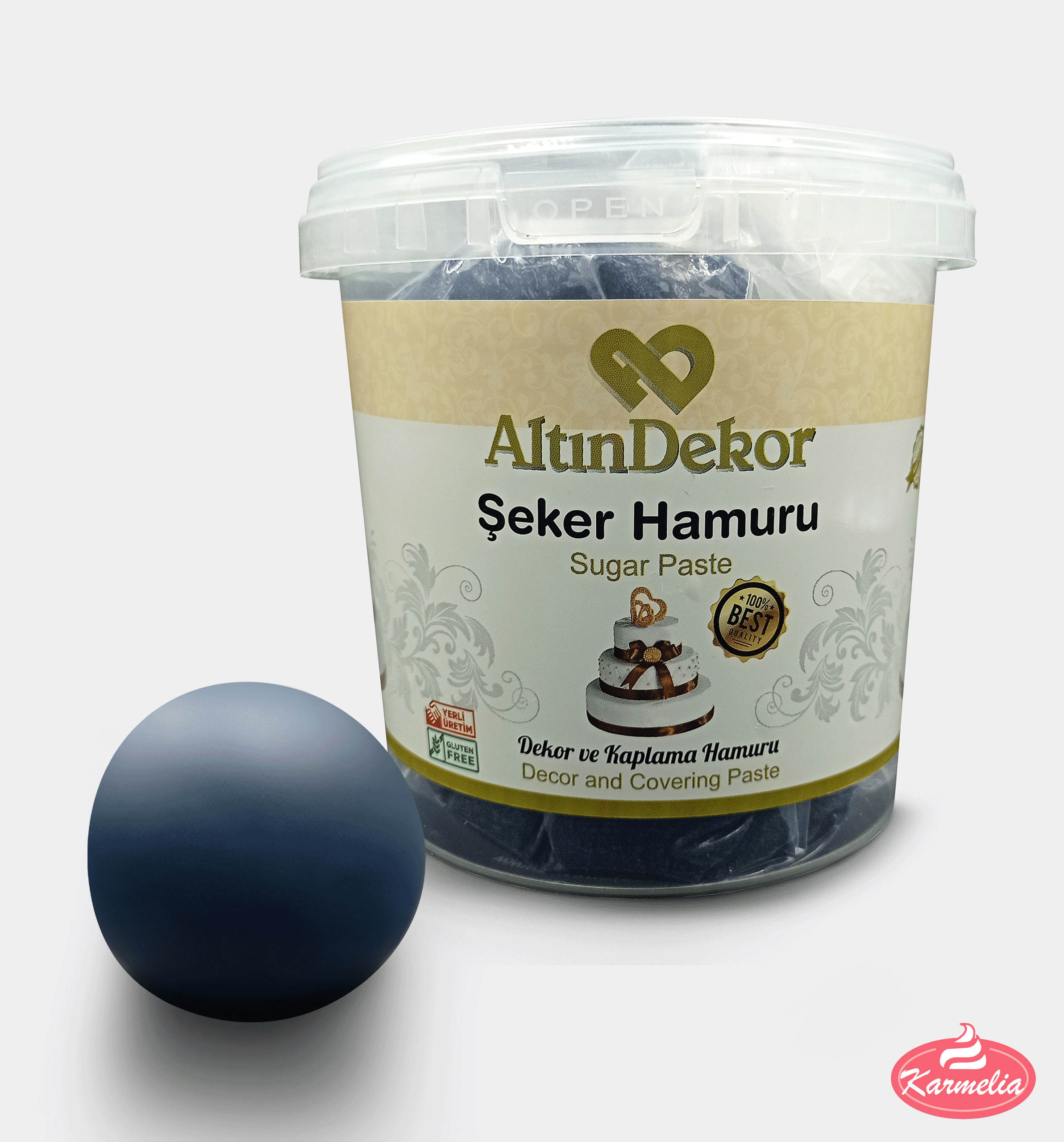 AltinDekor Fondan 1kg - Teget Plavi