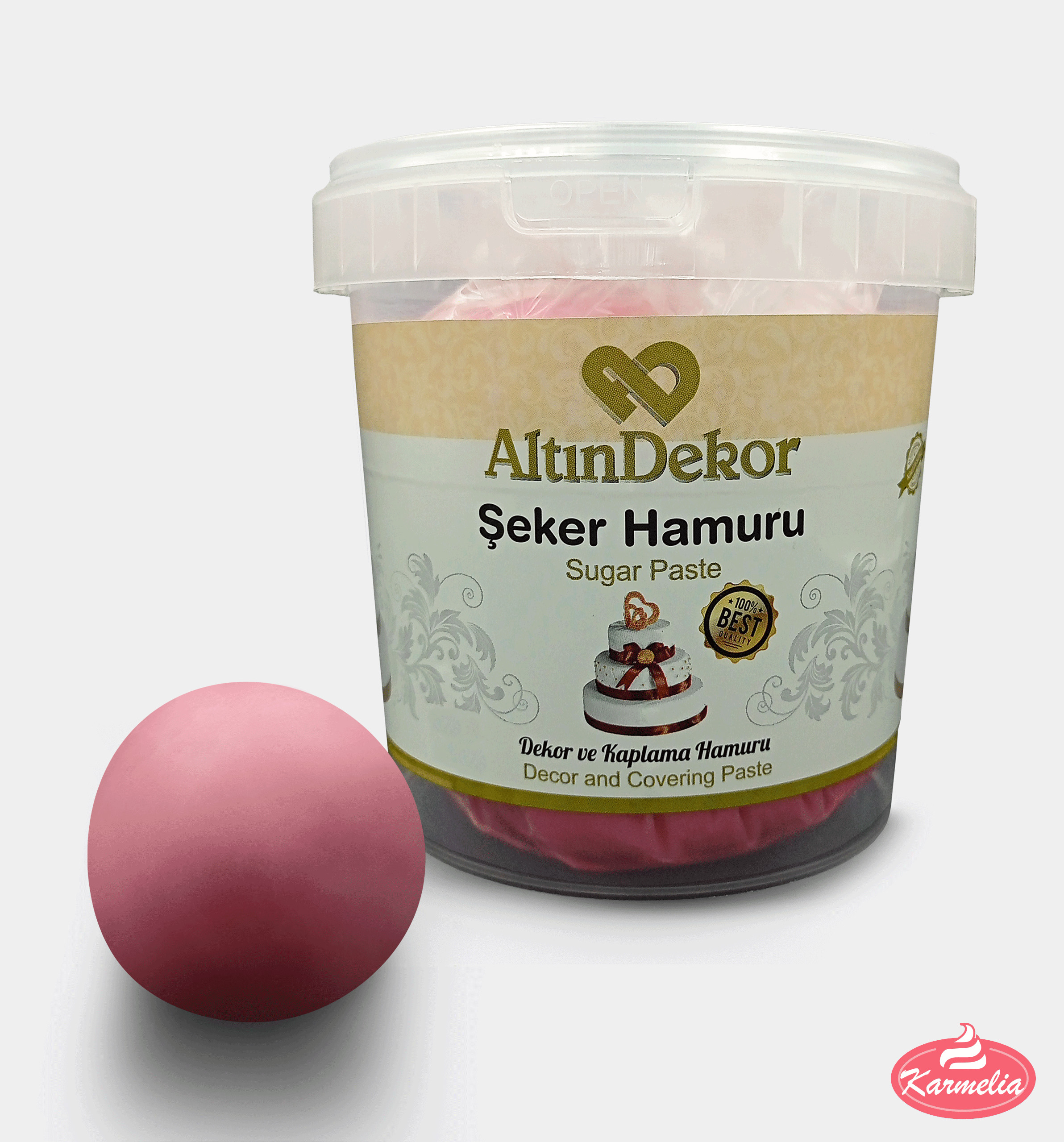 AltinDekor Fondan 1kg - Roze