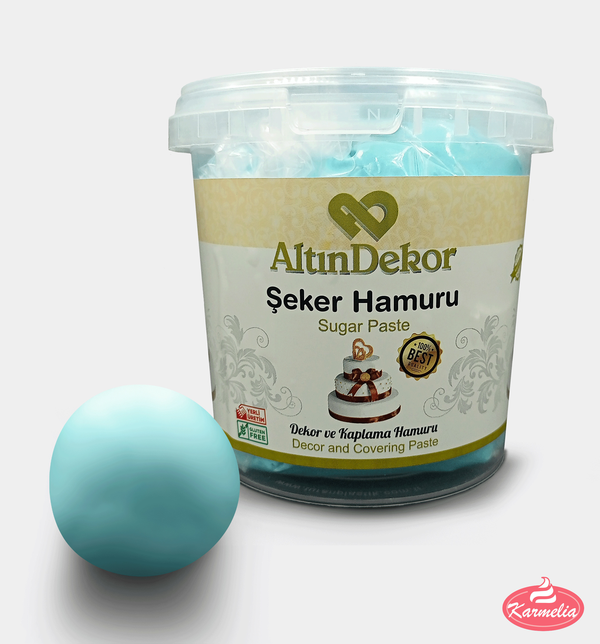 AltinDekor Fondan 1kg - Baby Plavi