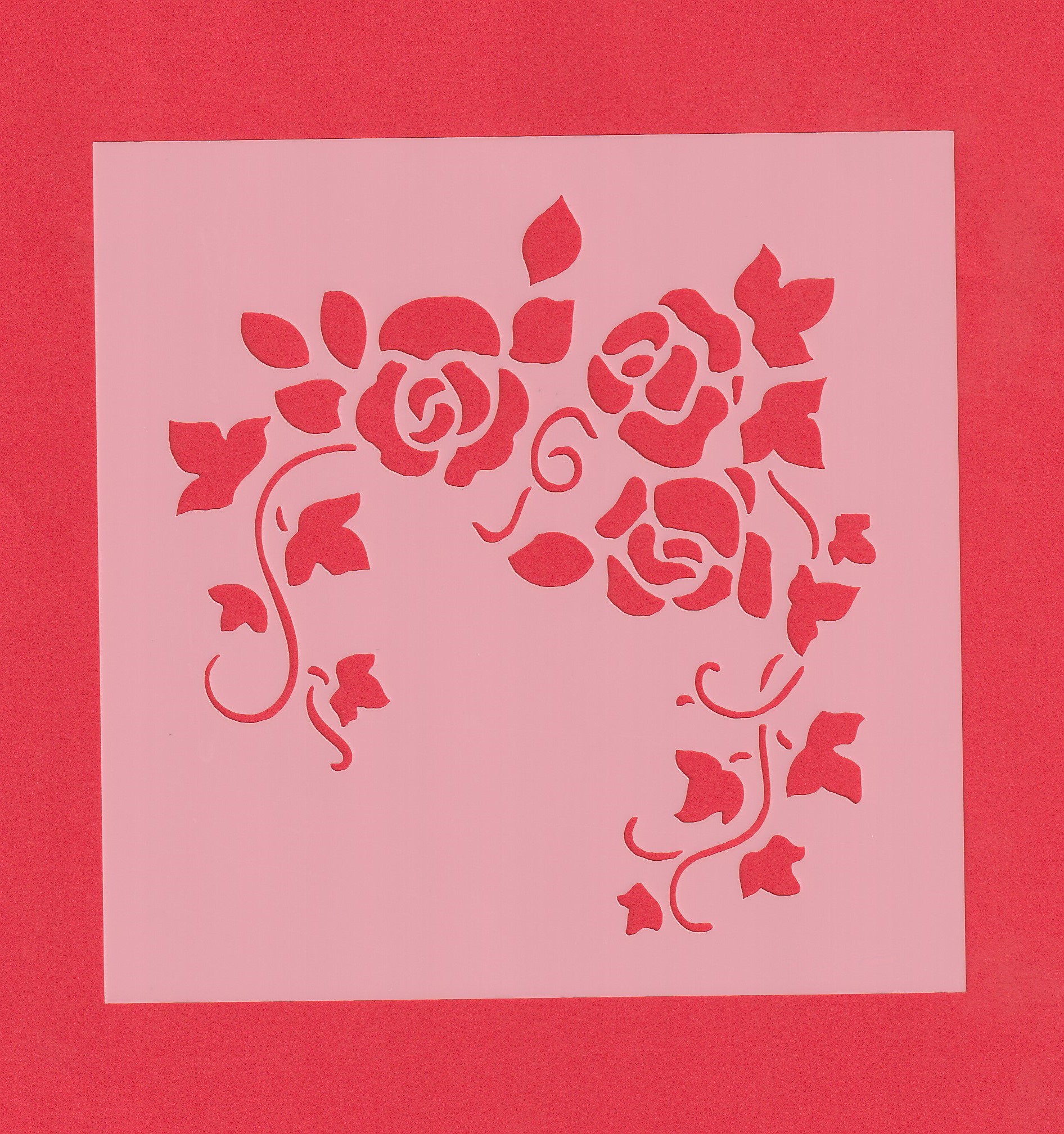 Stencil - Cvijet Sitni