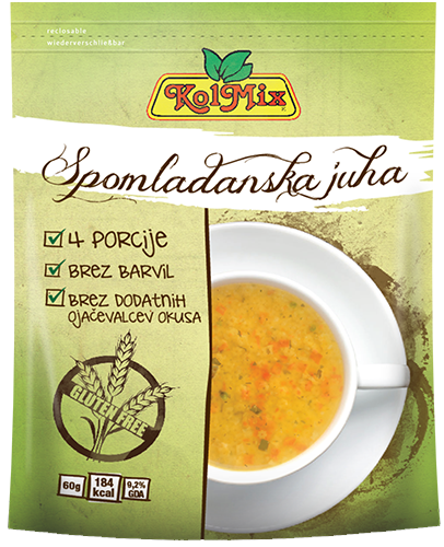 KOLMIX PROLJETNA JUHA BEZ GLUTENA 60g P-25