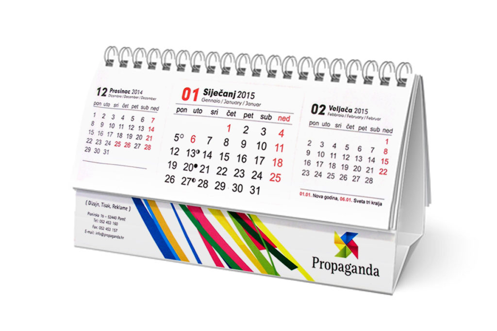 STOLNI KALENDAR