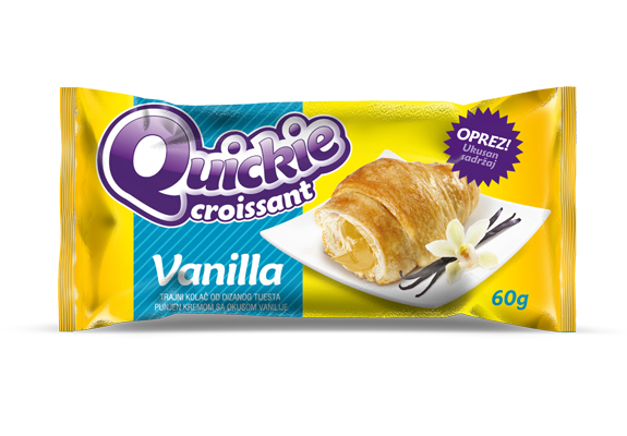 QUICKIE CROISSANT 60GR MIDI VANILIJA P-34