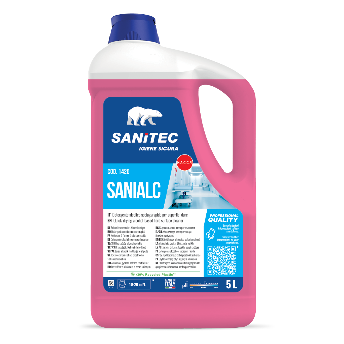 SANIALC - univerzalno sredstvo SANITEC 5l koncentrat