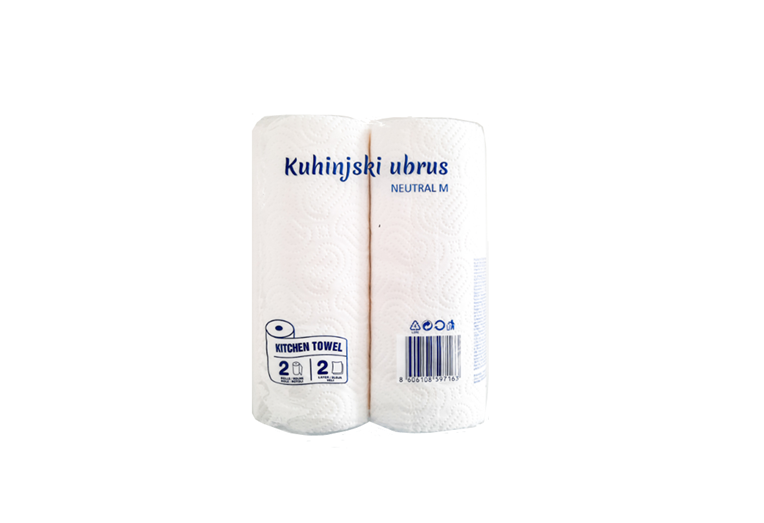 UBRUSI KUHINJSKI NETURAL 2/1 2SL M
