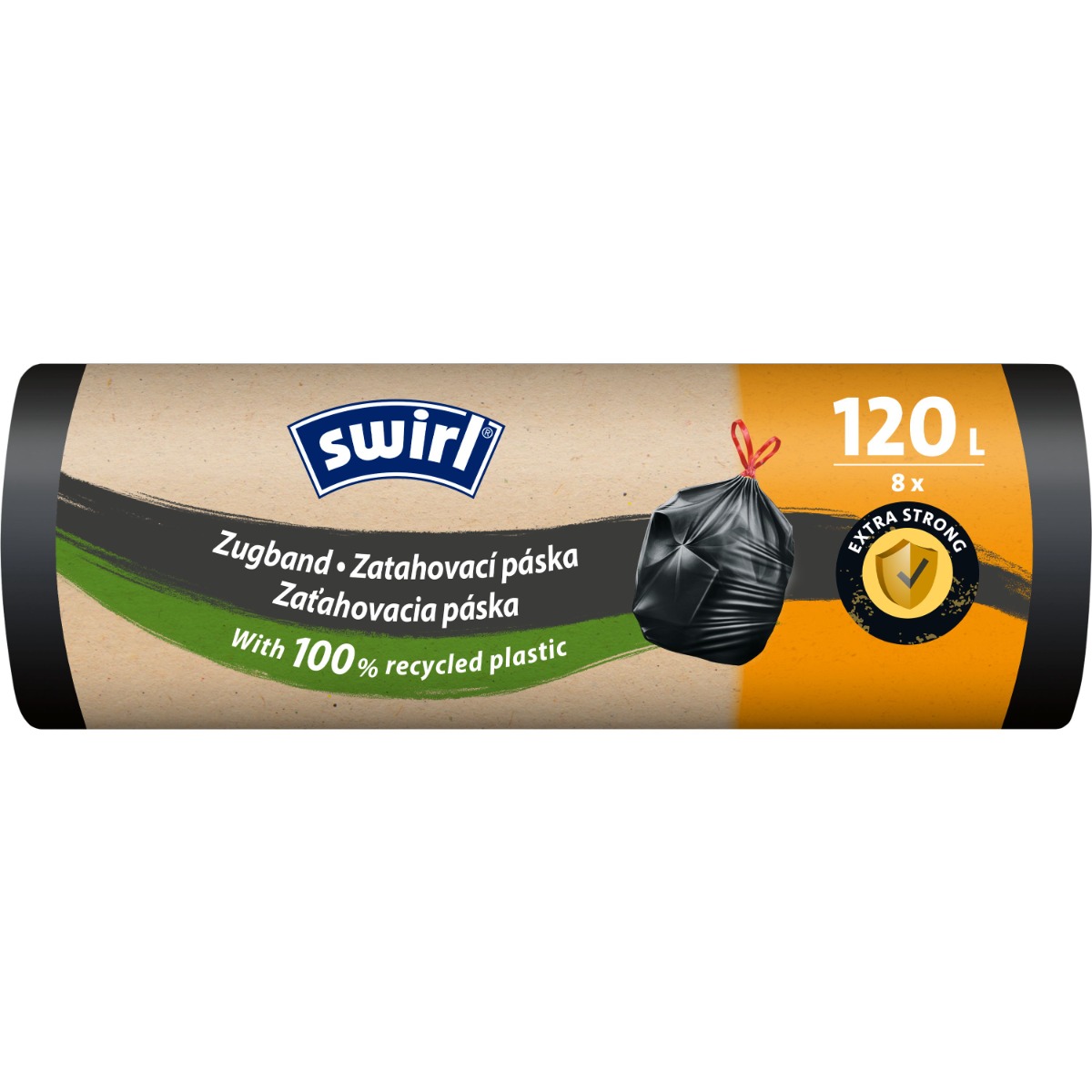 SWIRL Vreće za smeće 120l, SA GURTNOM 8/1