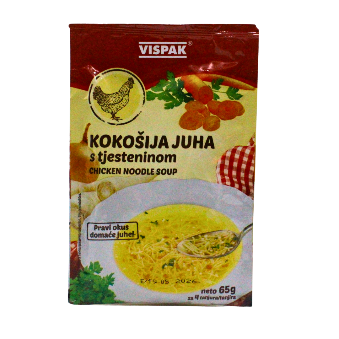 Juha od povrca sa tjesteninom 65g Vispak