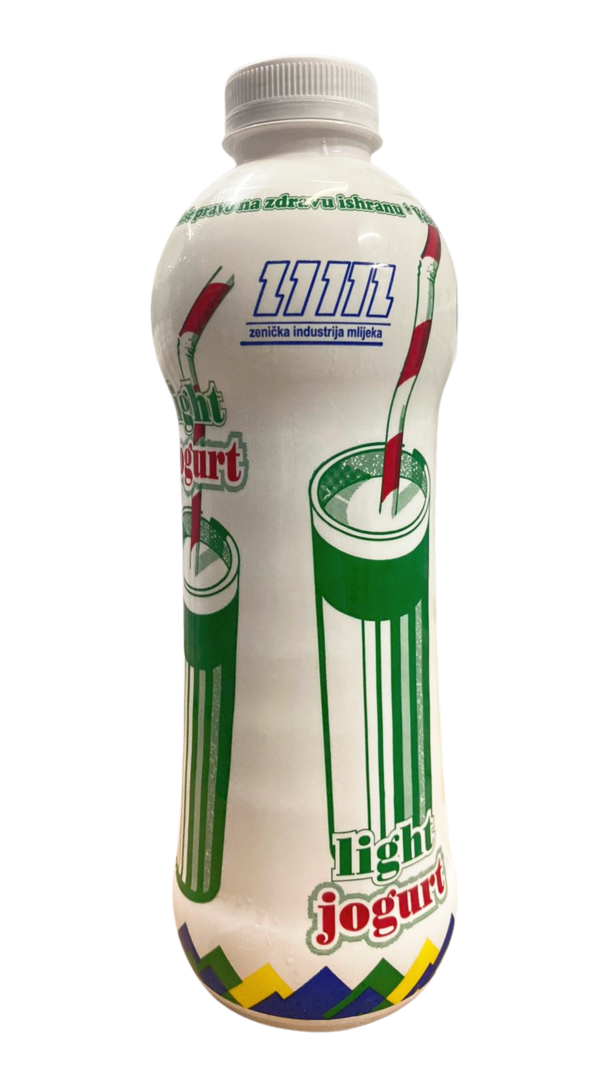 Jogurt Light 0,5 mm 1 lit. PVC flaša